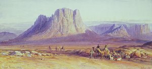 ラクダ列車、コンデシ、シナイ山、1848